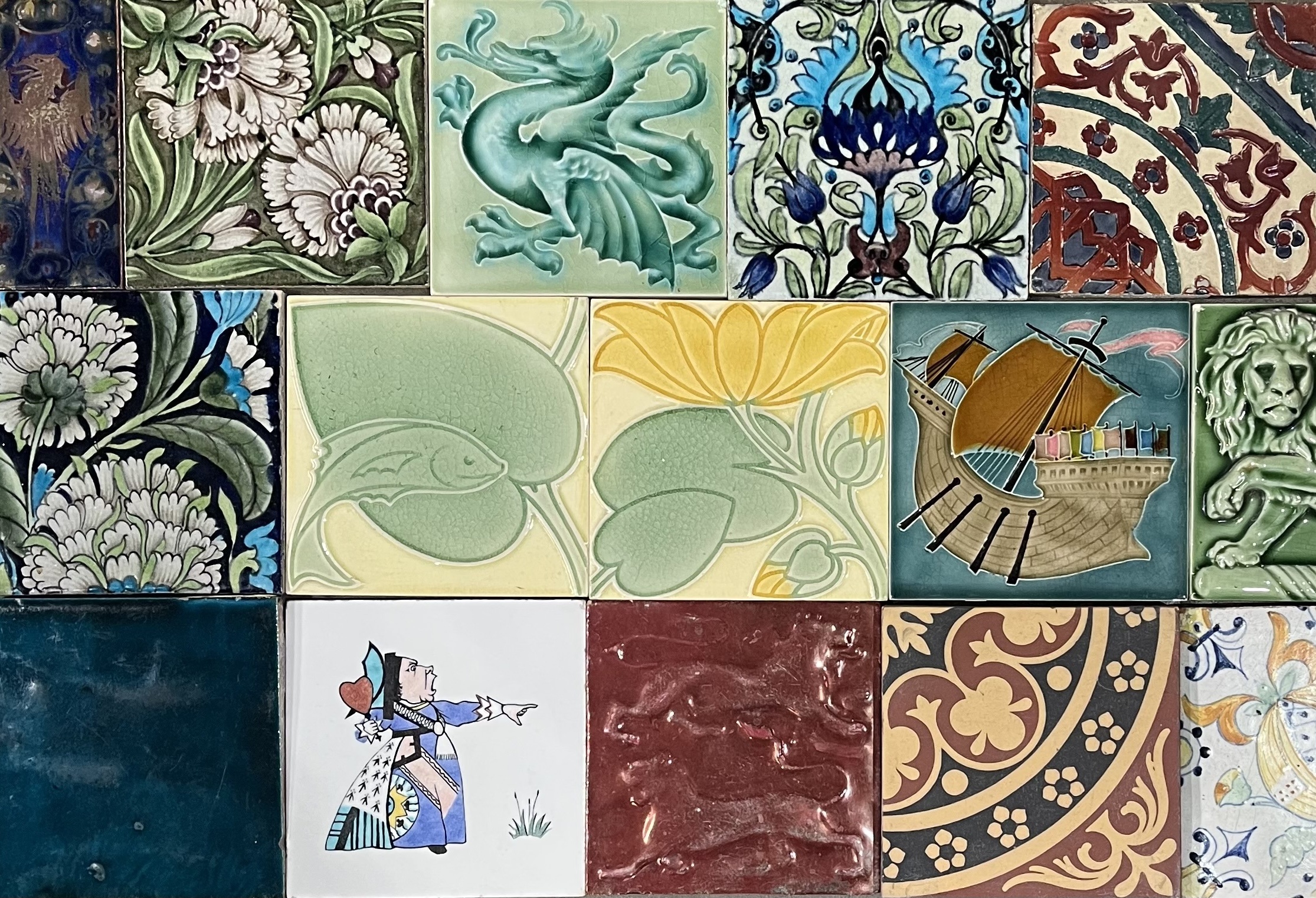 The Zena Kwiatkowski Corrigan Collection of Tiles